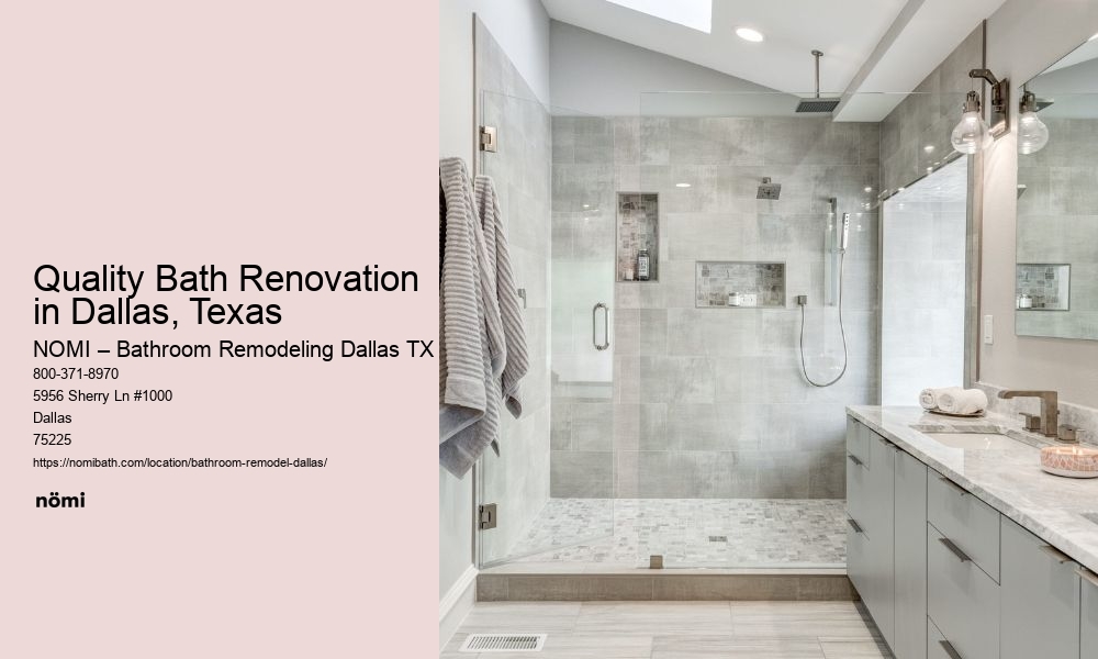 Quality Bath Renovation in Dallas, Texas