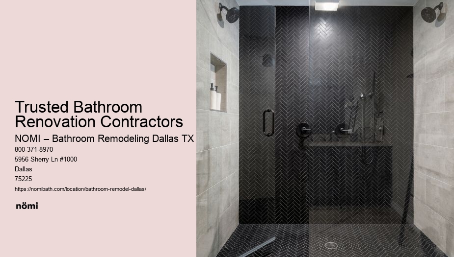 Trusted Bathroom Renovation Contractors